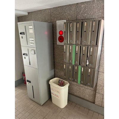 【その他共用部分】 | スカイプラザ中野 | メールボックス・宅配ボックス完備。