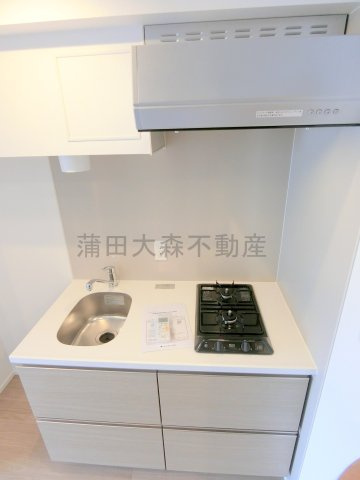 ザ・パークハビオ大森町のキッチン|2口ガスコンロのキッチン