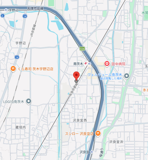 ロイス南茨木の地図