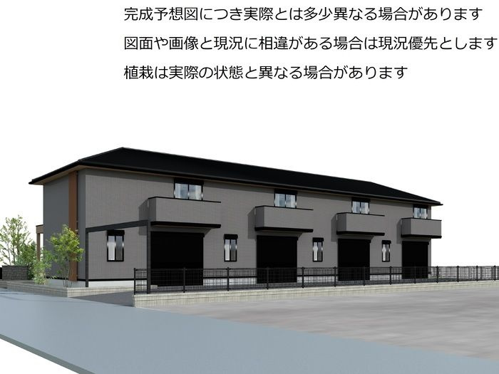 (仮称)D-ROOM千音寺の外観