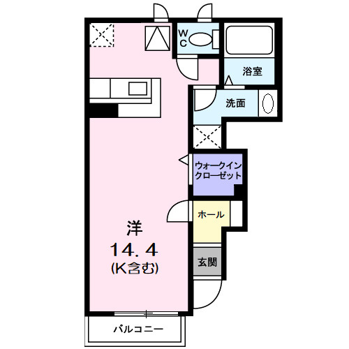 グレイスコートの間取り