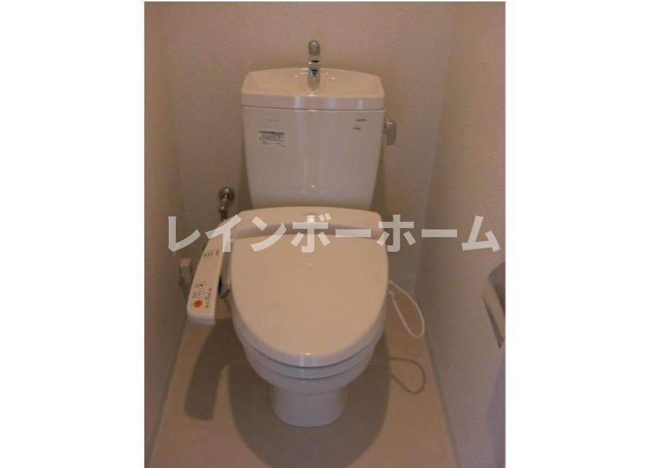 ソレイユ　仲介手数料（賃料の1.10ヵ月）の50％OFF対象物件！のトイレ|トイレもきれいです