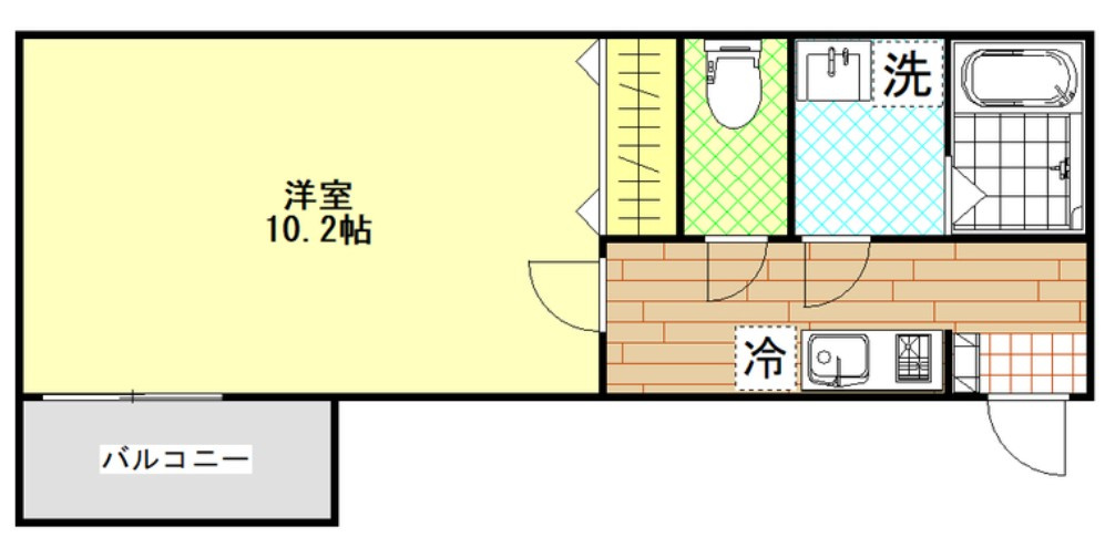 シャルールの間取り