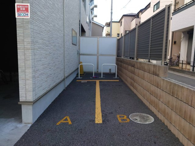 AQUE17のその他共用部分|バイク置き場
