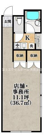 堺ドリームビルの間取り