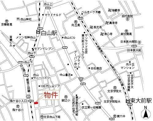 アール・ブリュット白山の地図
