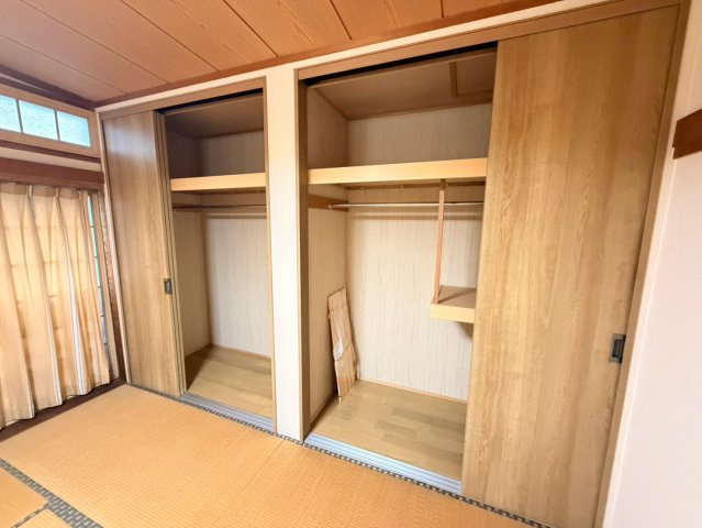 柏崎市鯨波レントハウスの収納
