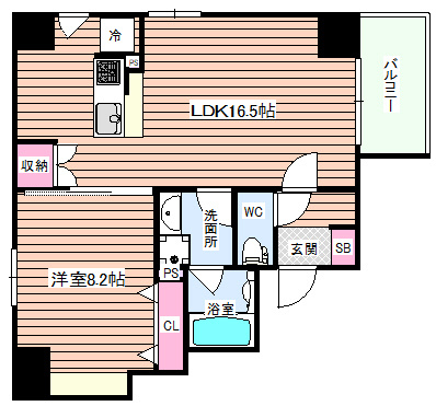【間取り】 | Park　house　南森町