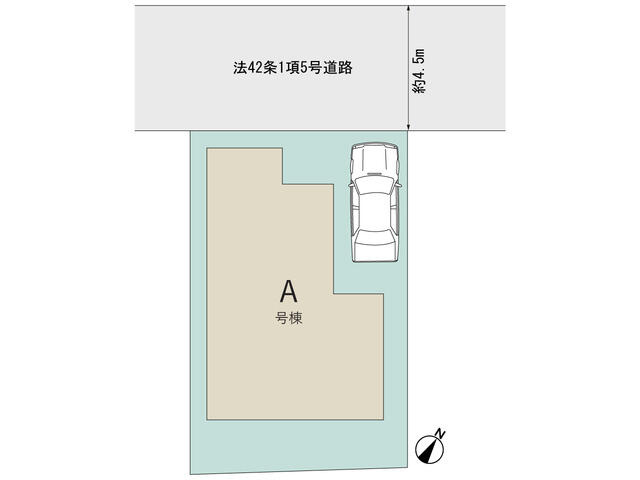 船橋市滝台町９４番の区画図
