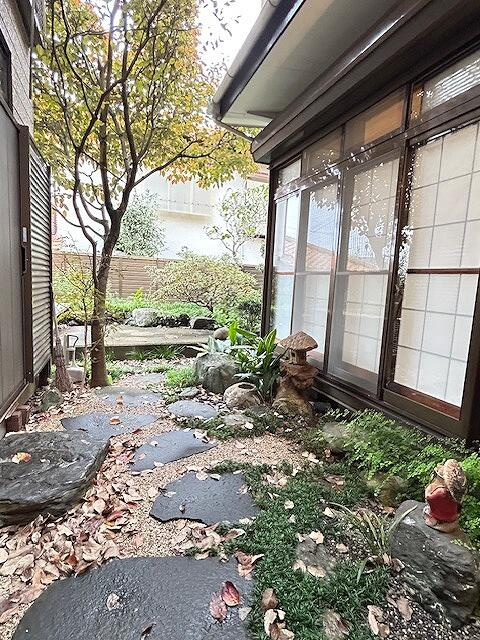 船橋市芝山５丁目の中古一戸建の庭