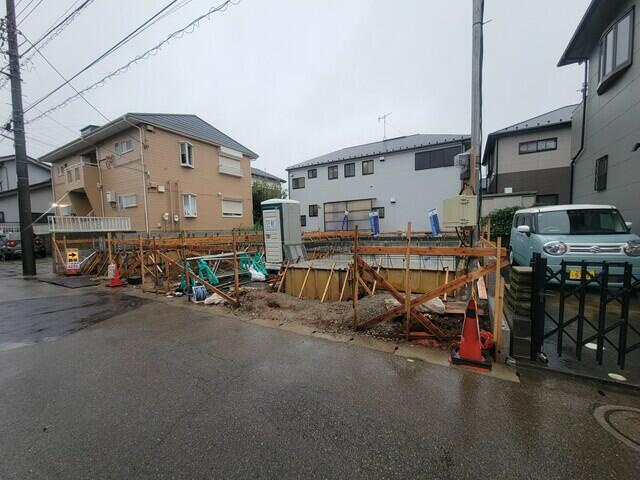 船橋市松が丘４丁目６６０番の前面道路含む現地写真