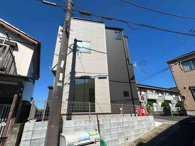 ４３４１松戸市竹ヶ花４期１棟の前面道路含む現地写真|陽当たり良好♪見学できます！