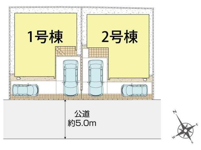 ブルーミングガーデン　松戸市高塚新田２棟／１期２号棟のその他|松戸市高塚新田2棟区画図