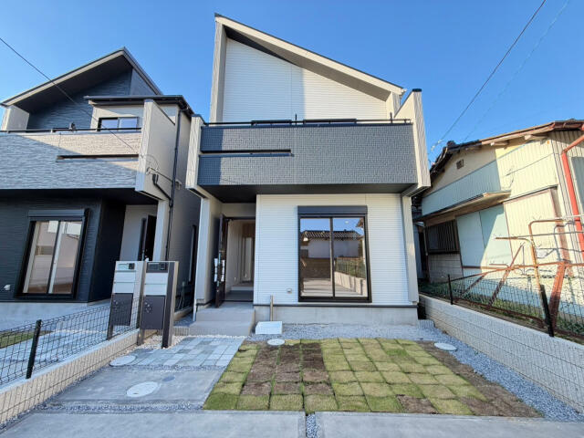 ブルーミングガーデン　柏市酒井根５丁目２棟／１期２号棟の外観|【2号棟外観】