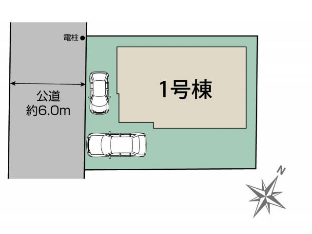 ブルーミングガーデン　柏市南増尾３丁目１棟／１期１号棟のその他|柏市南増尾3丁目1棟区画図