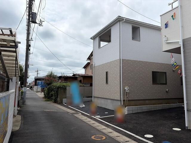 鎌ケ谷市くぬぎ山　第１２の前面道路含む現地写真