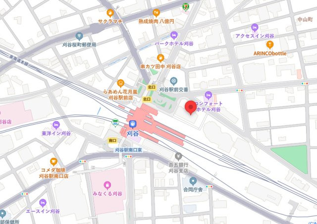 アドバンス・スクエア刈谷の地図