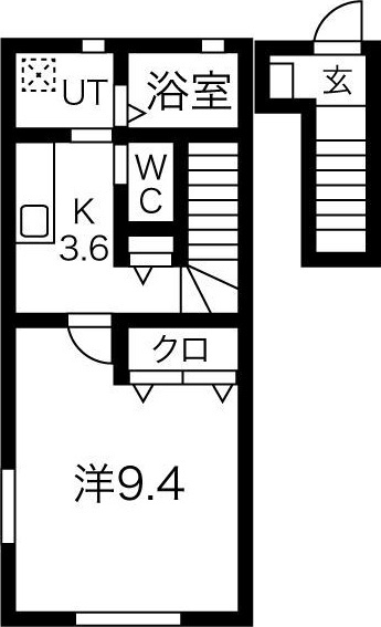 レガーメMitteの間取り