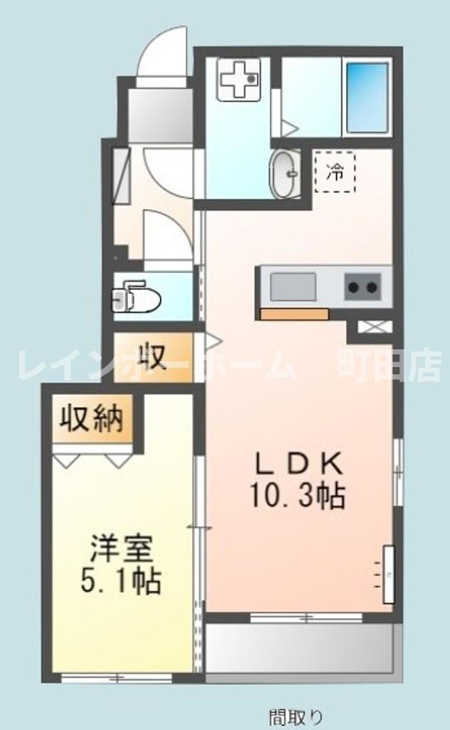 クリーヴィア※初期費用分割あと払いサービス利用可能物件の間取り