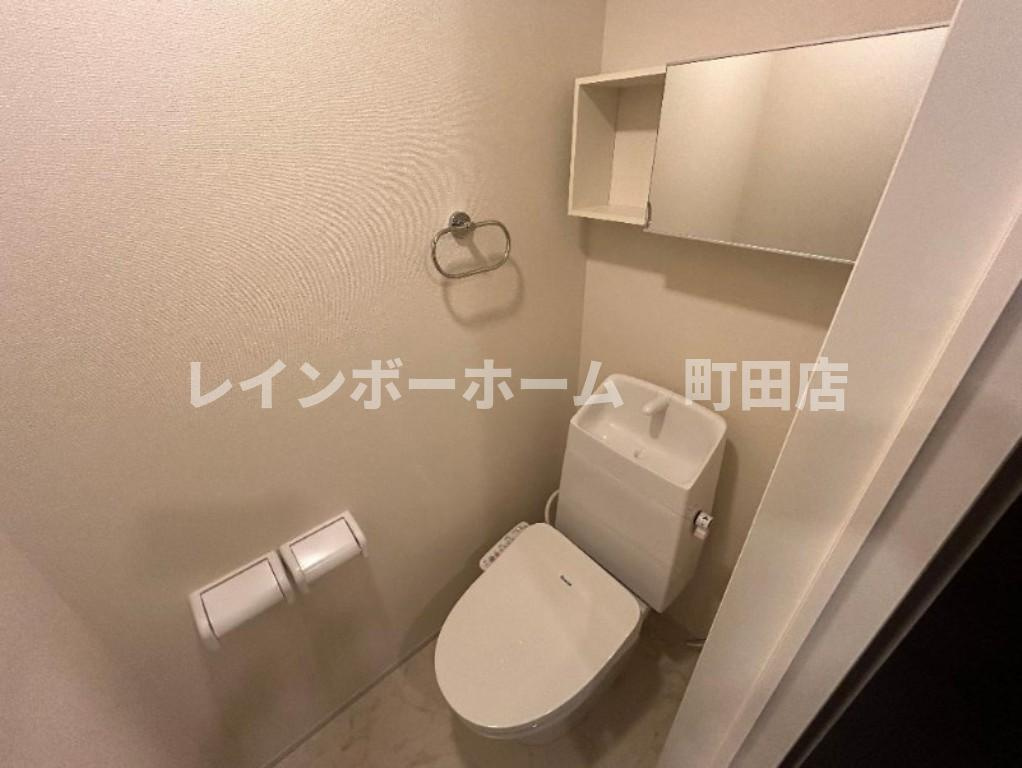 クリーヴィア※初期費用分割あと払いサービス利用可能物件のトイレ