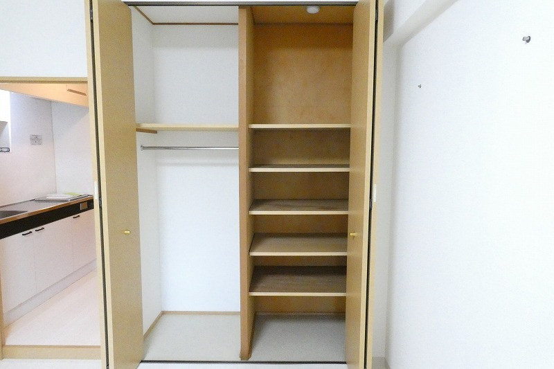 箕面市小野原東５丁目の賃貸マンションの収納|小物を収納するのに便利です