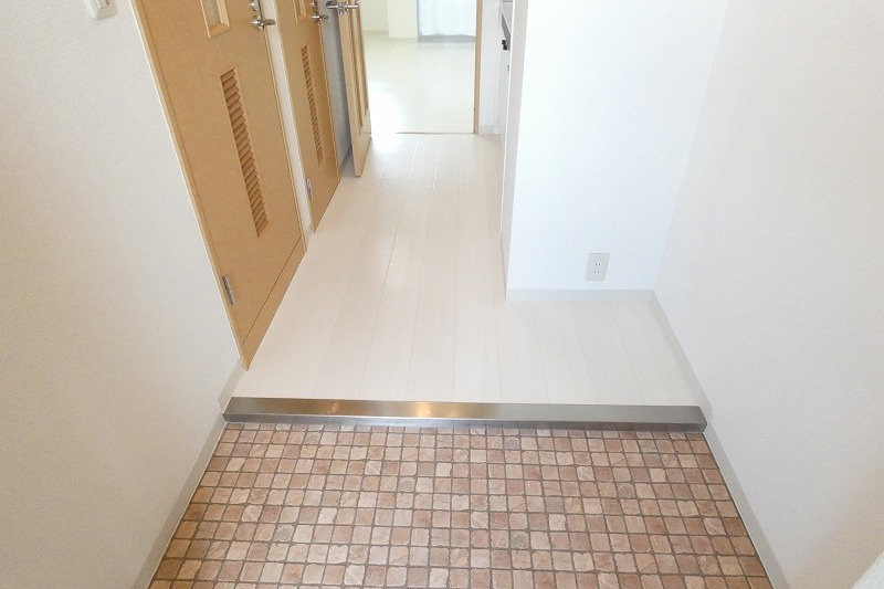 箕面市小野原東５丁目の賃貸マンションの玄関|毎日通る玄関はこちらです