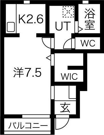 メゾンシャルマンKの間取り