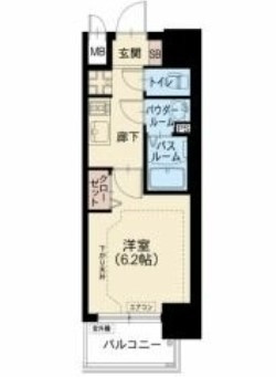 【間取り】 | スプランディッド新大阪WEST