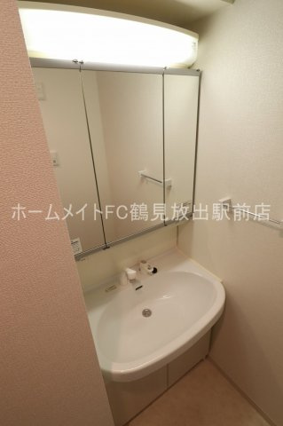 大阪市鶴見区今津北５丁目の賃貸マンションの独立洗面台