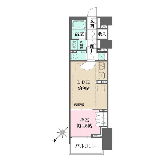 【間取り】 | イノバス不動前