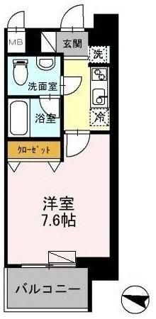 カスタリア住吉の間取り