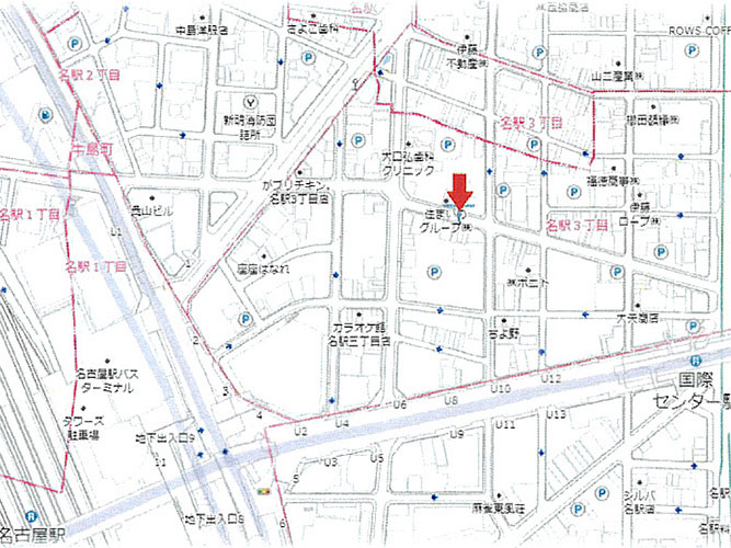 グレンディールの地図