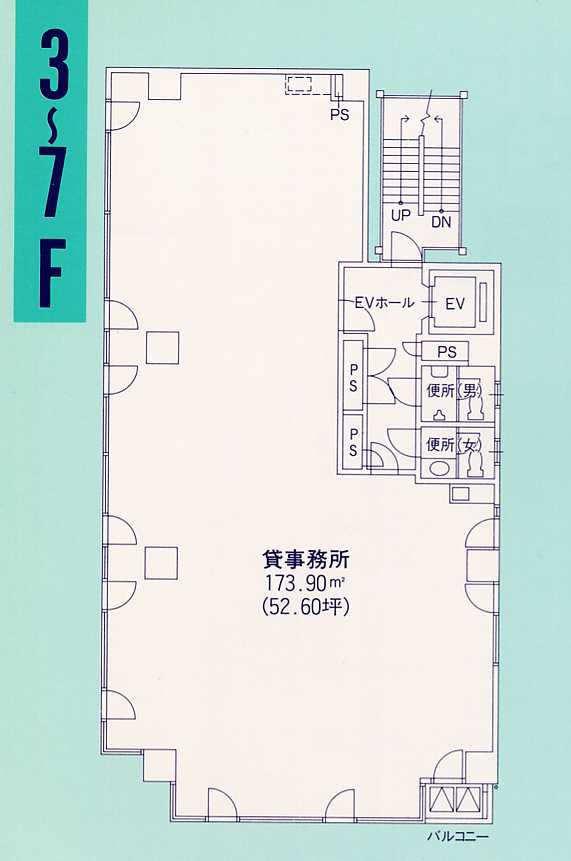 ハイエスト久屋ビルの間取り