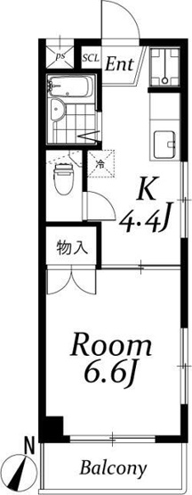 【間取り】 | ブランドール池上