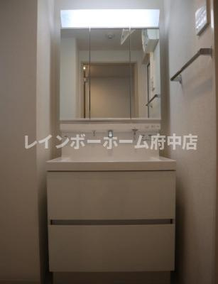 エーデルハイムの独立洗面台