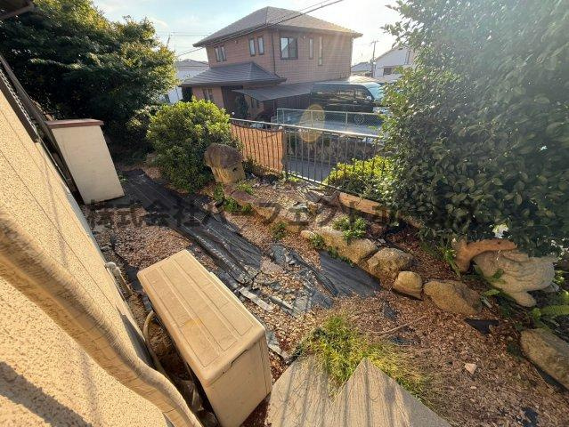 高宮あさひ丘戸建　賃貸の庭|お庭も活用できます