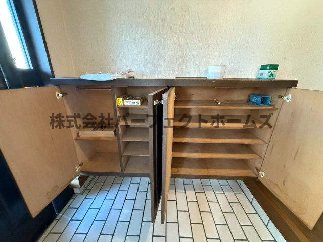 高宮あさひ丘戸建　賃貸の収納|シューズBOX