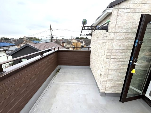 中古戸建　調布市東つつじヶ丘3丁目のバルコニー|ルーフバルコニー