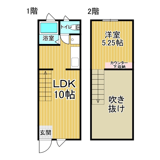 アネックス古島の間取り