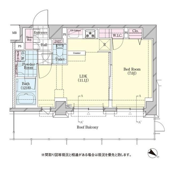【間取り】 | シェル品川戸越