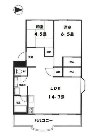 【間取り】 | コリーナ３３