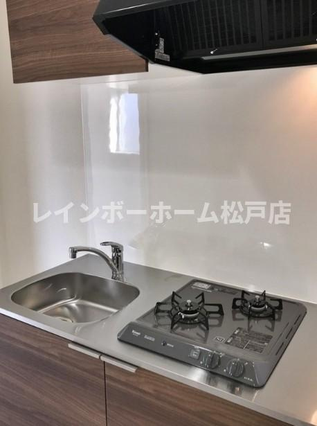 b’CASA天王台仲介手数料（賃料の1.10ヵ月）の50％OFF対象物件！のキッチン|使いやすいキッチンです