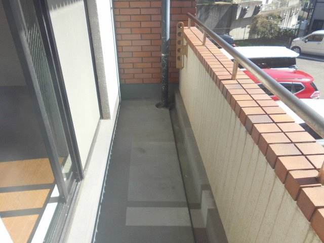 ドムール明石のバルコニー
