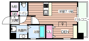 【間取り】 | レオンコンフォート新梅田