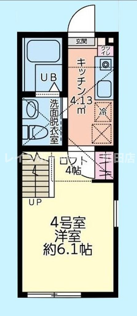 メゾンマグノリア※初期費用分割後払いサービス利用可能物件の間取り