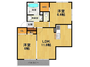 サンハイム常松の間取り