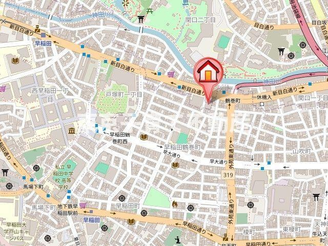 カーザビアンカの地図