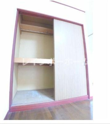 パークハイツ陣屋前　仲介手数料（賃料の1.10ヵ月）の50％OFF対象物件！の収納|大きなスペースがあり、収納には困りません