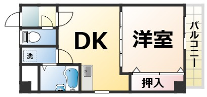 【間取り】 | 愛犬社ビル　仲介手数料無料