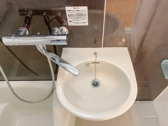 スカイコート新小岩の洗面所